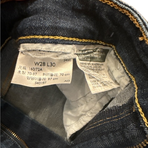 Women’s Levi’s Distressed Blue Skinny Jeans - Picture 4 of 7